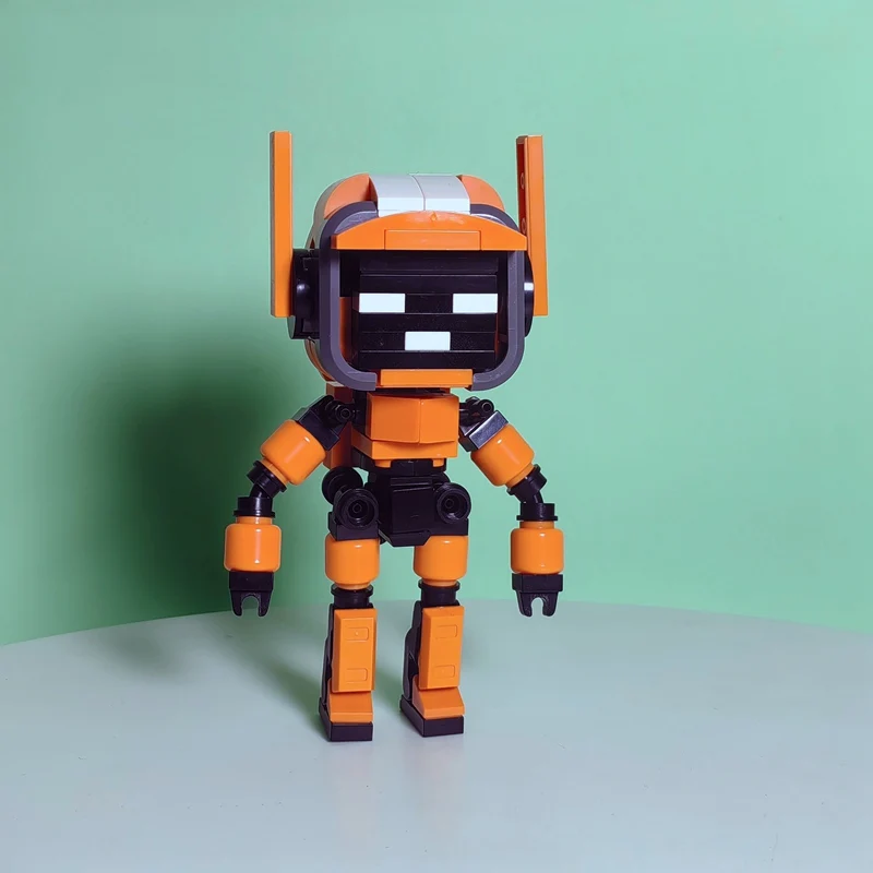 GSBAN MOC K-VRC Love-Death-Robot 3 Faces 155PCS Bricks Animation