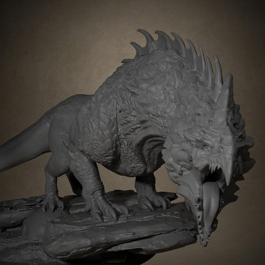 Tiamat-miniatura de Dragonspawn para Pathfind, modelos blancos de mazmorras y dragones, resina de impresión 3D, miniaturas de mesa sin pintar