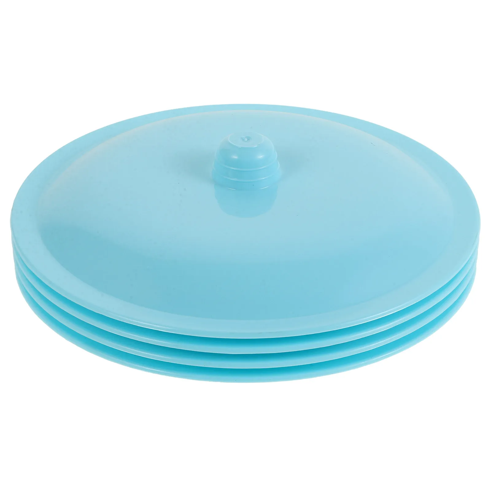 4Pcs Chamber Pot Lid Plastic Replacement Spittoon Pot Urine Covers Portable Toilet Bedside Urinal Accessories Urine Bottles Lid