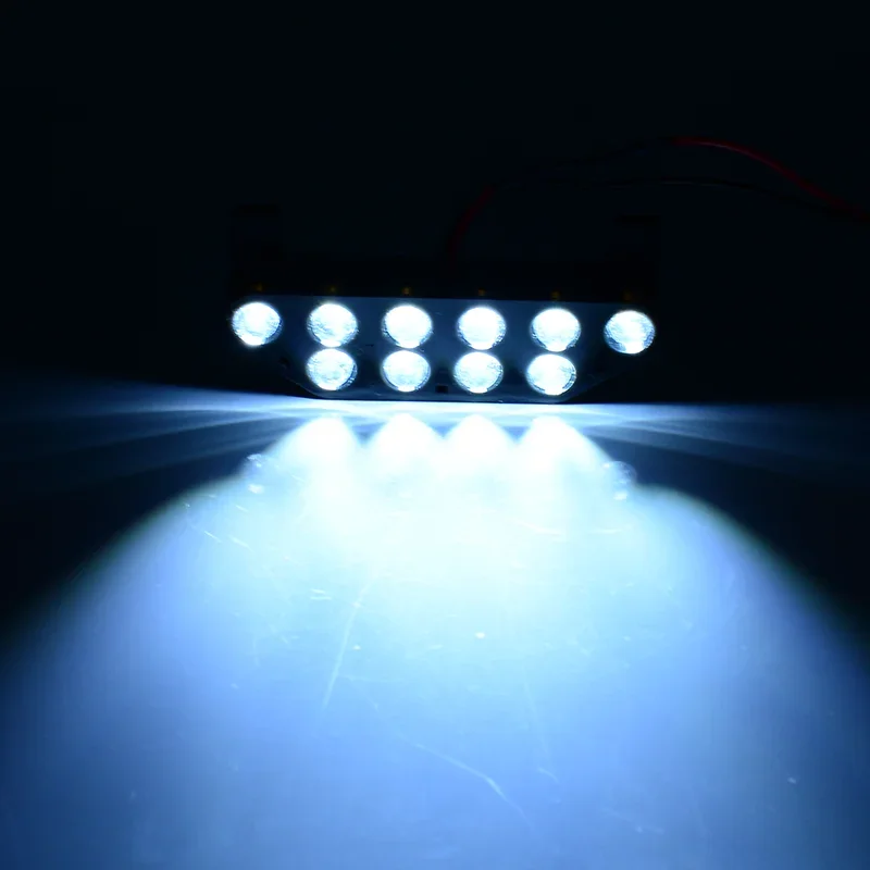 LED محاكاة الجبهة العلوي الخلفي الضوء الخلفي أضواء السقف ل 1/5 Losi XL DBXL 1.0 4WD الصحراء عربات التي تجرها الدواب سيارة ترقية الملحقات #6