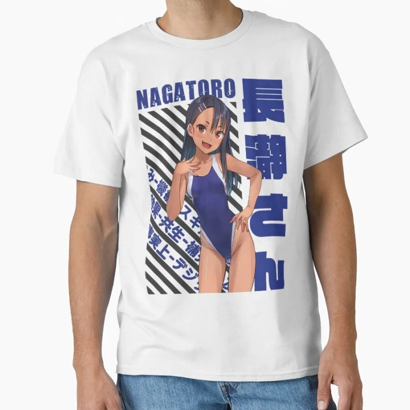 1030 Dont Toy With Me Nagatoro Hayase Gift for Anime lover 100% cotton Y2K clothes O -Neck Short Sleeve Graphic T-Shirt S-6XL