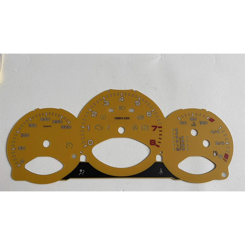Gauge Face For Porsche 987.1 Boxster 987.2 2004-2013 Car Dashboard Instrument Layer Panel Trim ﻿ ﻿