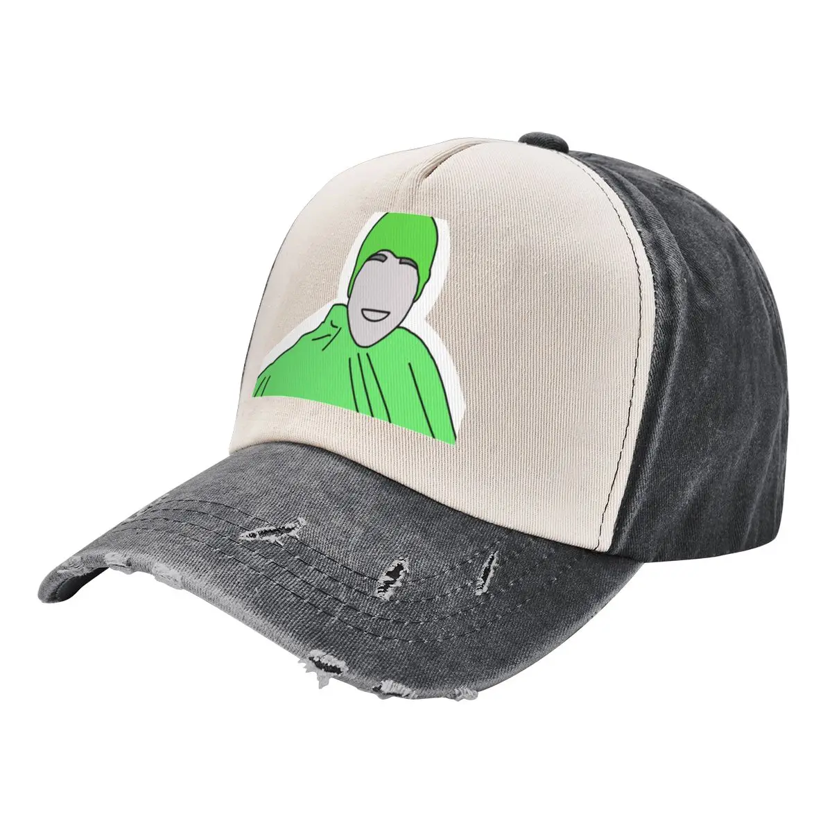 Jenna Marbles Green Screen Baseball Cap Visor Hat Baseball Cap Rave Ball Cap Hats Man Women's