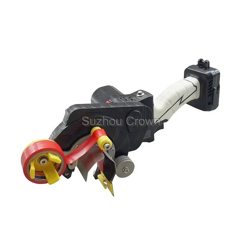 

2025 hot sale AT-200 Semi-Automatic Tape Max OD 90 mm Hand-held Wire and Cable Pipe Tape Winding Machine