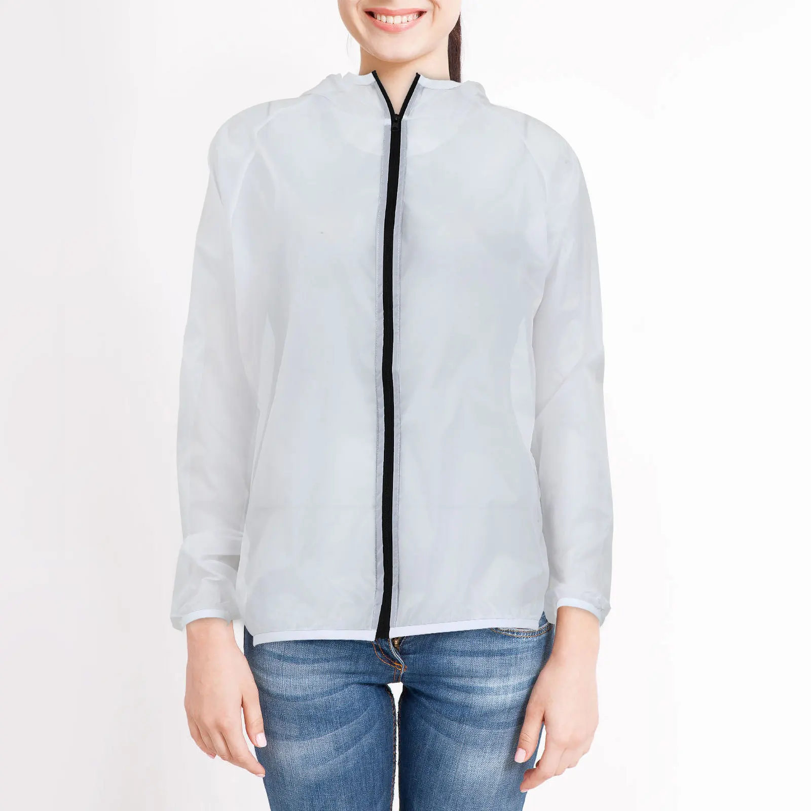 

1 шт., солнцезащитная одежда с защитой от ультрафиолета, легкое пальто с капюшоном, водонепроницаемое, ветрозащитное, дышащее, для активного отдыха, лето