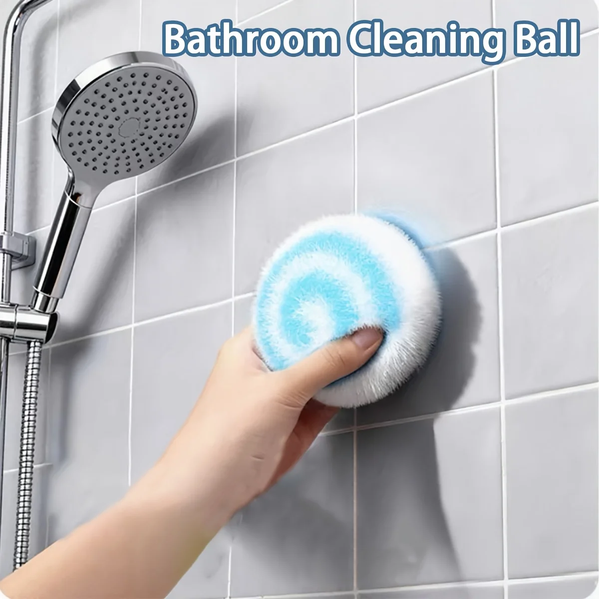 Powerful Cleaning Balls for Sinks, Countertop Cleaning Balls, Tools for Cleaning Washbasins, Faucet Cleaning Tools,Ergonomically