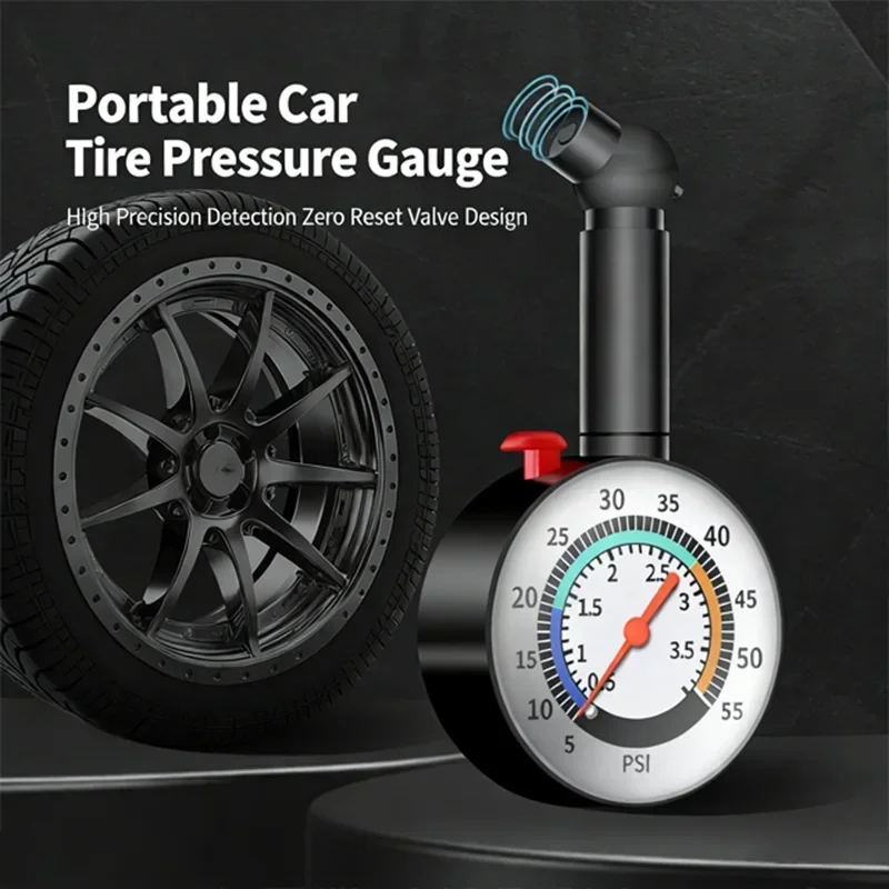 Wheel Tire Tyre Air Pressure Gauge Tester Portable Mini Auto Motor Car Truck Bike Tyre Tire Air Pressure Gauge Car-styling