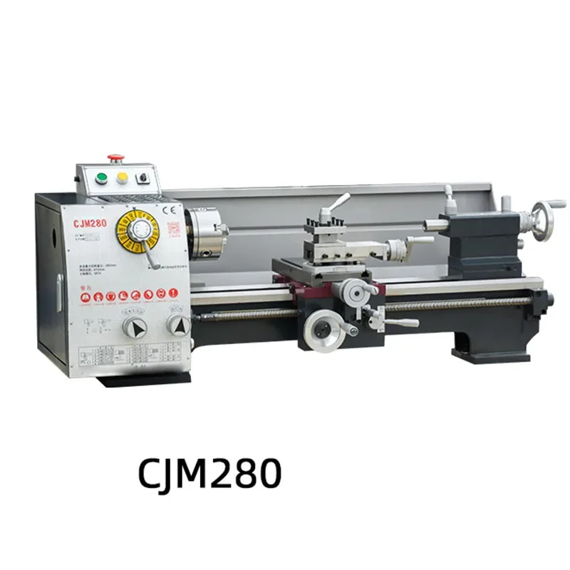 

CJM280 Bench Lathe Industrial Machine Tool Small Bench Lathe Household Metal Machinery Machine Tool