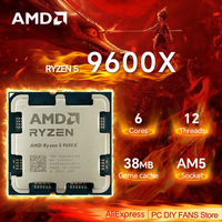 AMD Ryzen 5 9600X 5.4GHz 6-Core 12-Thread L3=32MB Socket AM5 TDP 65W DDR5 PCIe 5.0 4NM Zen 5 R5 9600x Gaming CPU Processor