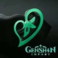 Genshin Impact auriculares Bluetooth, auriculares Sumeru Cosplay, resina luminosa Akasha Terminal Clips para las orejas, accesorios, joyería