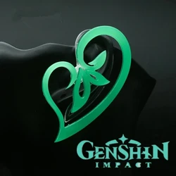 Genshin Impact Earphone Bluetooth Earwear Sumeru Cosplay Resin Luminous Akasha Terminal Ear Clips Props Earplug Jewelry Eardrop