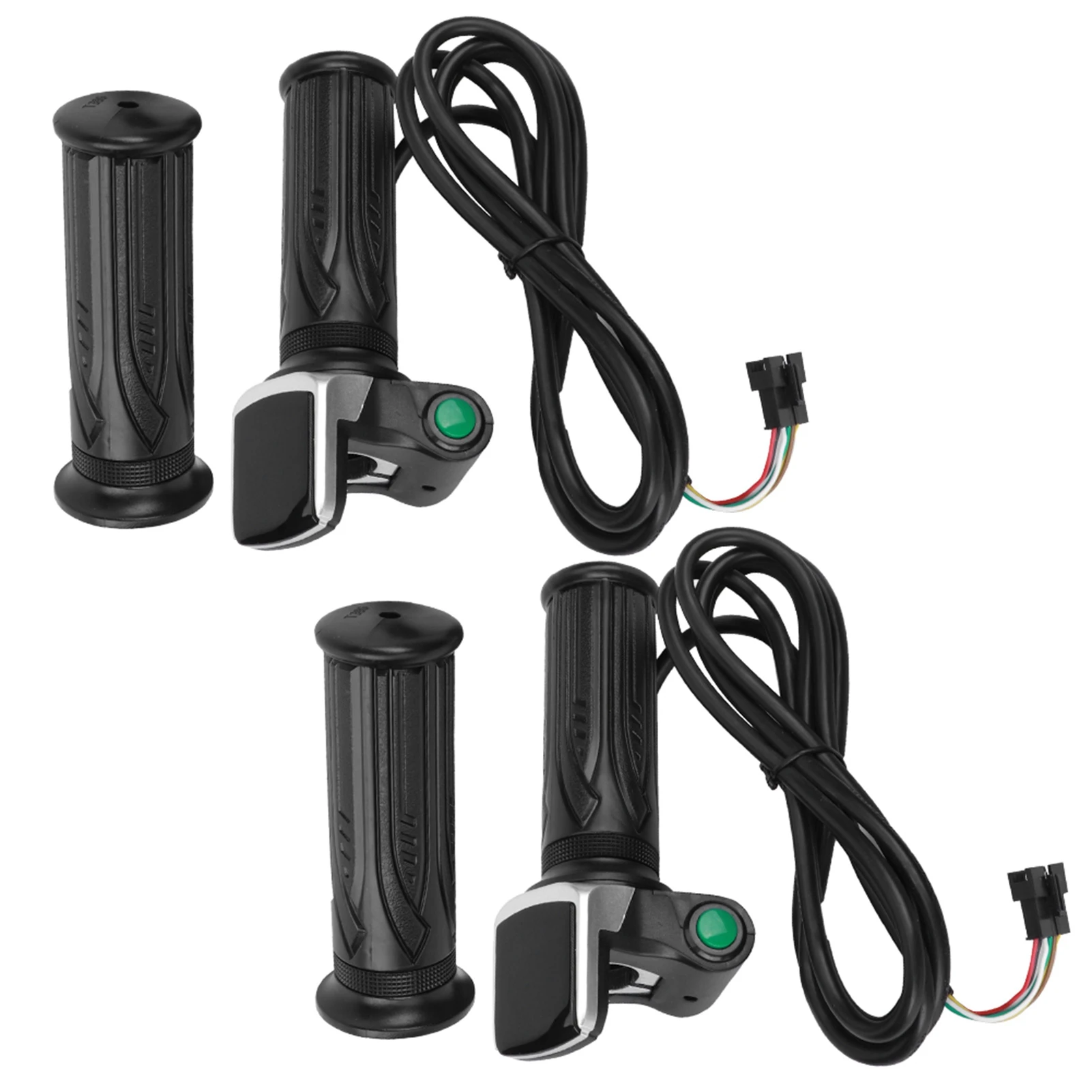 Picture 3: LCD Electric Quantity Display High Quality Waterproof Strong Durable with Switch EBike Speed Governing Throttle Grip 6 Cores