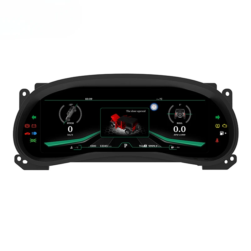 

Linux System Car Digital Speedometer For Jeep Wrangler 2011-2017 Car Dashboard Lcd Display Auto Metercustom