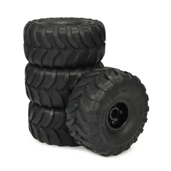 1/24 SCX24 Monster Truck Tires 69*33mm with Wheels Rim for RC Crawler Car Axial AX24 FMS FCX24 K5 Bronco Blazer Upgrade Parts