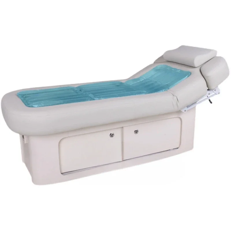 Water Treatment Beauty Salon Spa Heated Adjustable Cabinet Storage Hydrotherapy Massage Table Bed