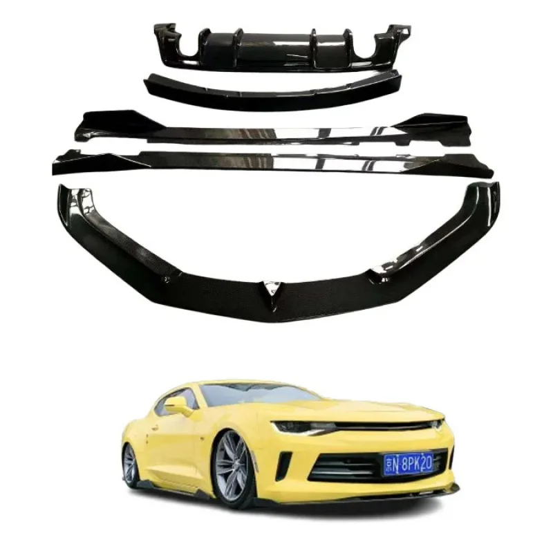 

Комплект кузова в стиле YG, модернизация Chevlet, высококачественный карбоновый передняя губа, задний диффузор, боковые юбки, комплекты кузова Peect fit