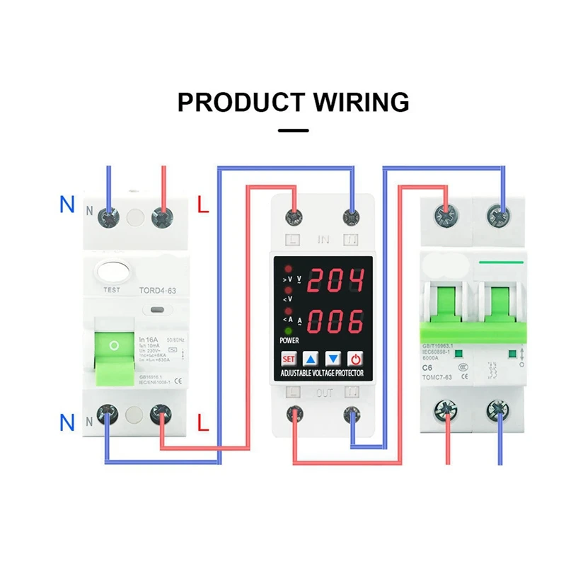 電圧調整可能な電流リレー,過電圧保護装置,リレー40