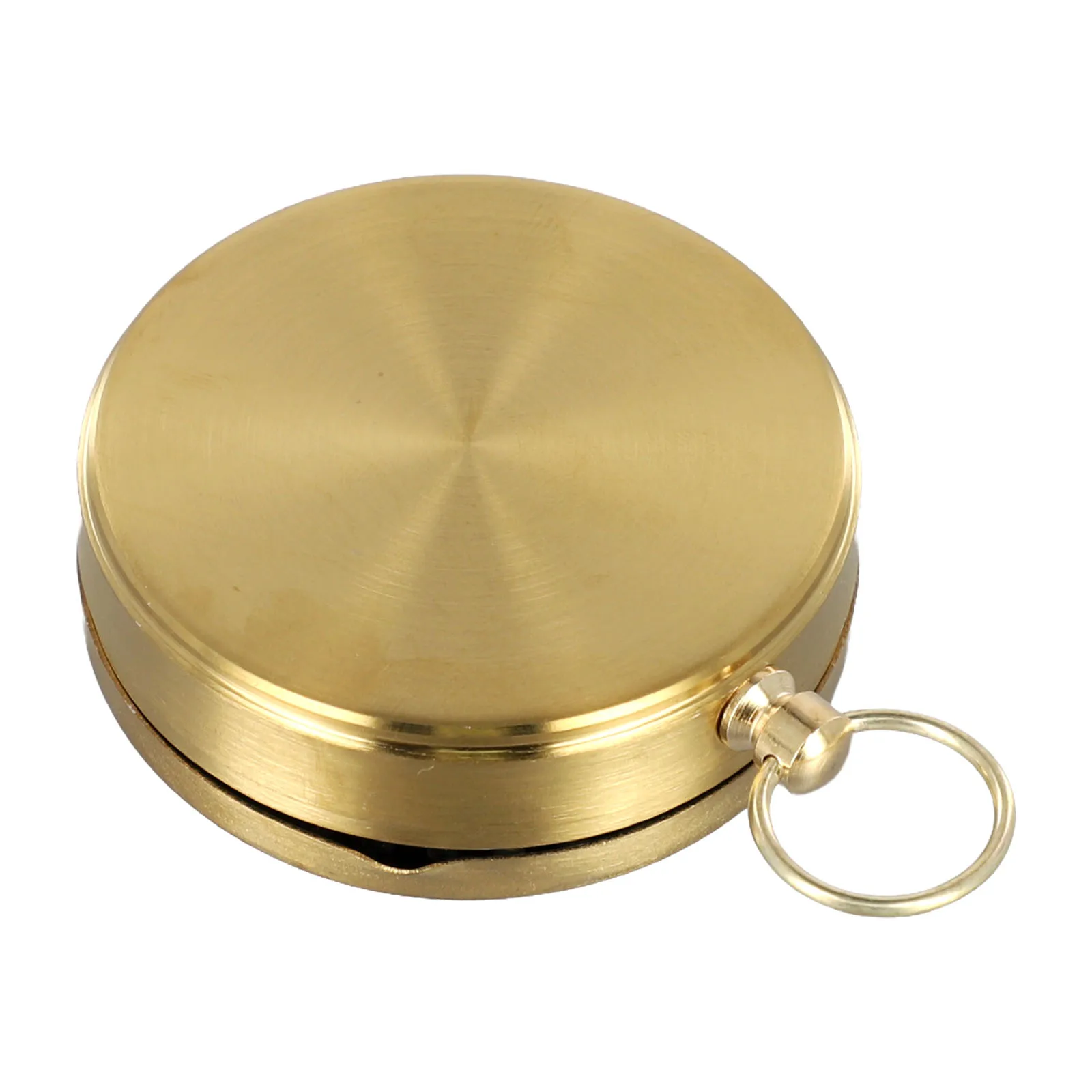 Sleek Portable Brass For Compass Ideal for Accurate Navigation in Low Light Conditions During Outdoor Activities
