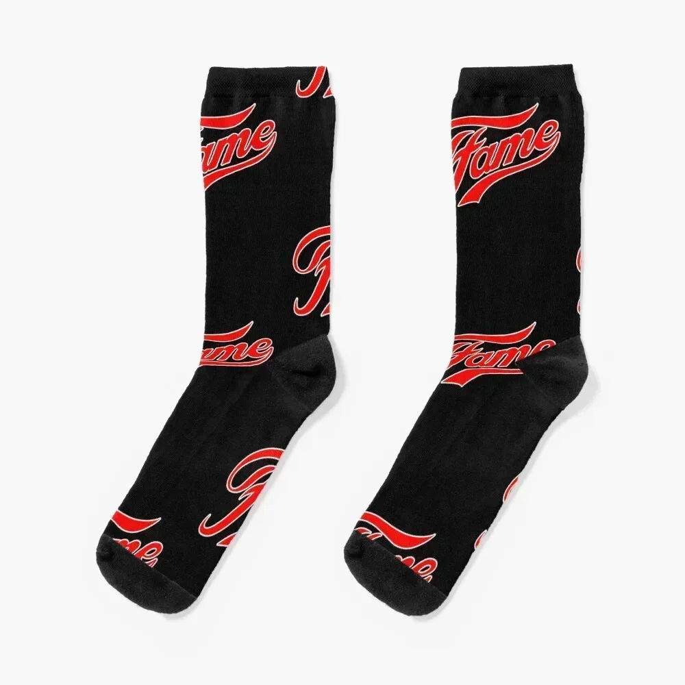 

Fame retro serie 80s Socks hockey custom sports Wholesale funny gift Man Socks Women's