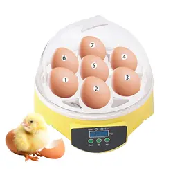 Intelligent Small-Sized 7-Piece Automatic Constant Temperature Incubator For Incubating Chickens, Ducks And Quails.