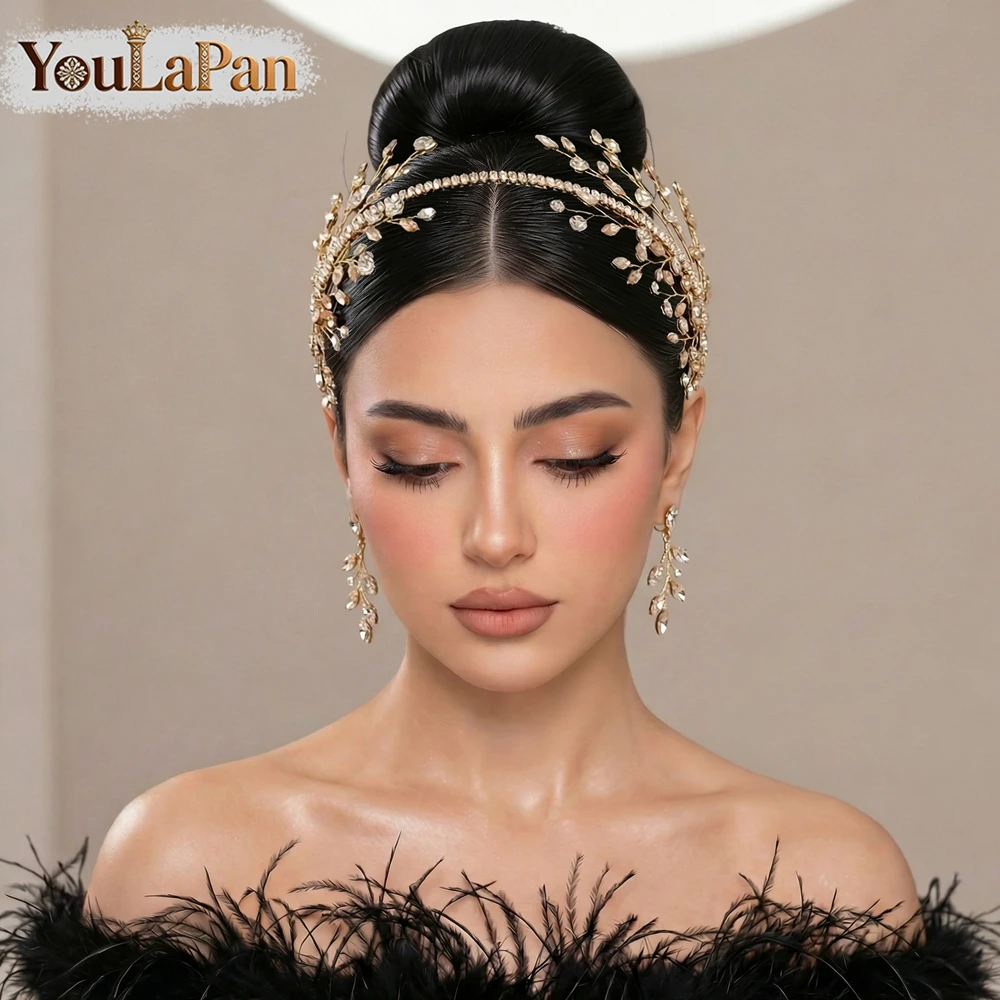YouLaPan 트렌디 블링 라인스톤 신부 머리띠 샴페 - Wedding Supply Store 리뷰 및 가격