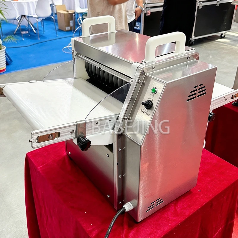Meat Slicing Cutter, Commercial Electric Machine, Automatic Fresh Meat Slice Processor For Deli Business
