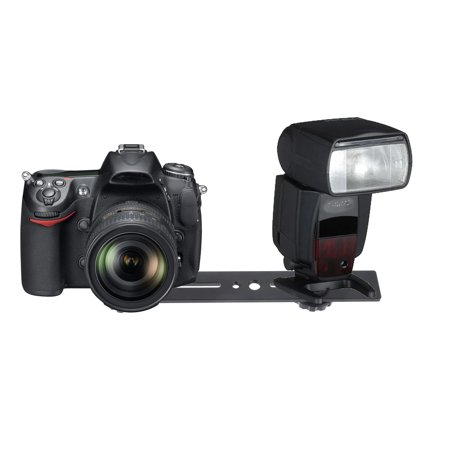 

Adjustable Flash Bracket Mount Stand for Fill Light Mic Holder Aluminum Alloy EVA Live Broadcast Spacing Bar Desktop