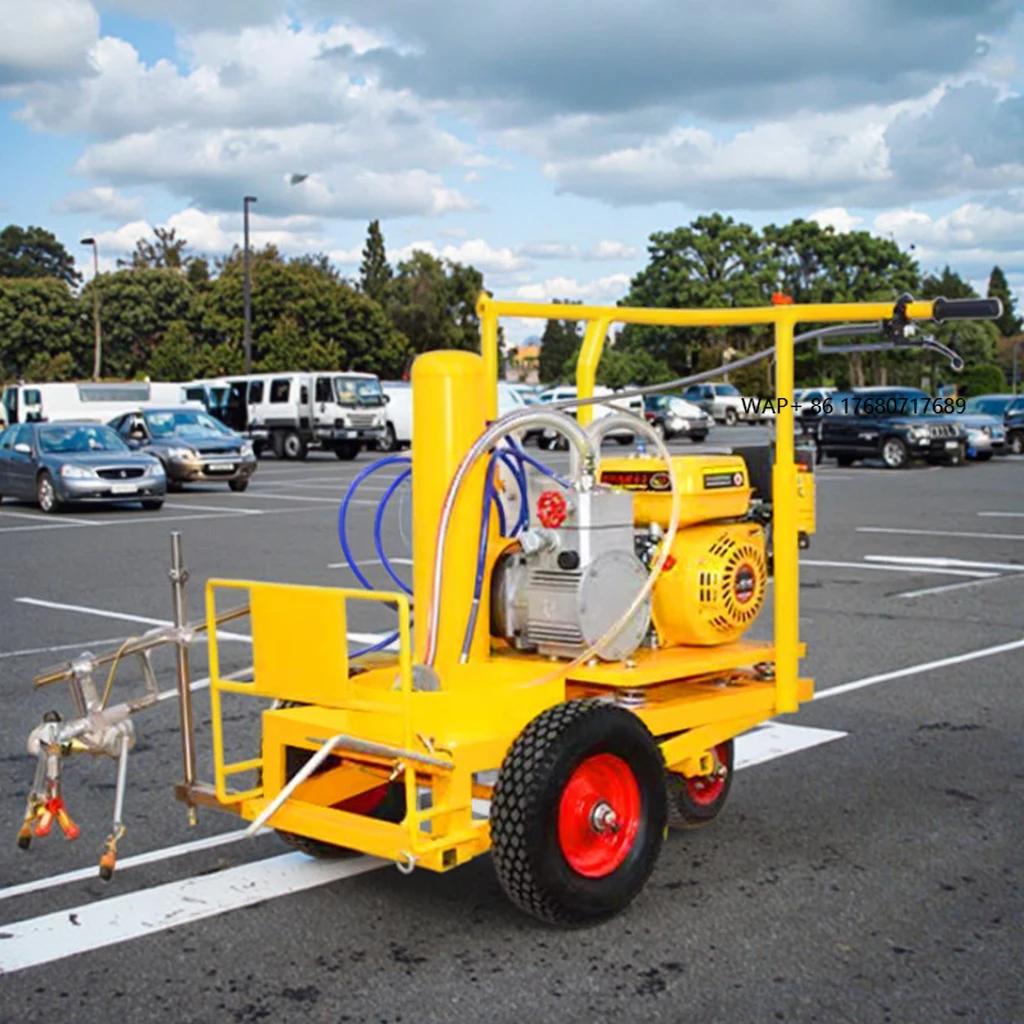 

High quality road line marking machine engine core strip road marking spraying equipment booth line machine for sale