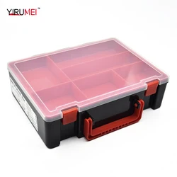 New Fishing Tackle Box Portable Fishing Accessories Tool Storage Box Double Layer Carp For Fishing Goods Hooks Lure Boxes