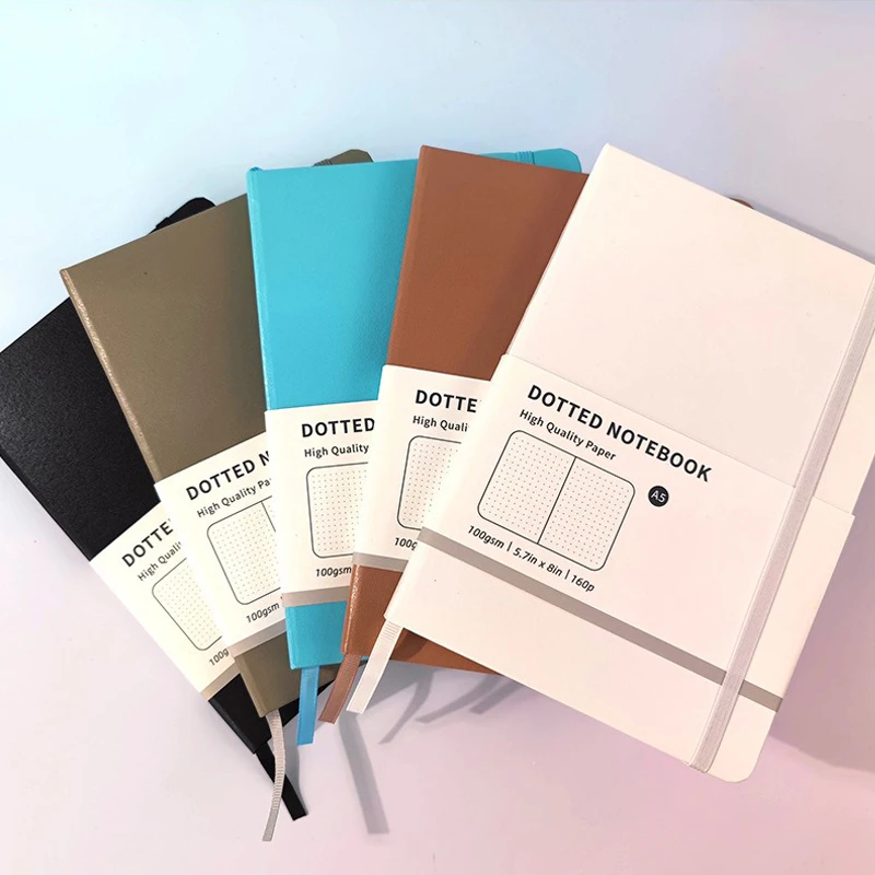 A5 Notepad Sketchbook 160 Sheets Line Notebook Not Drop Pages Notebooks and Journals