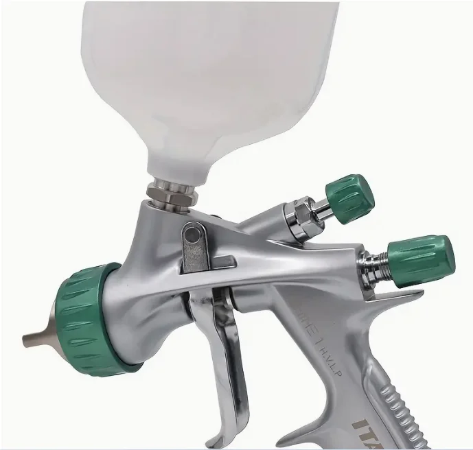 الولايات المتحدة الأمريكية العلامة التجارية الأصلية ITALCO SHINE 1 H.V.L.P مسدس رش الطلاء 1.3 طرف 600 مللي كوب 43 رطل لكل بوصة مربعة أقصى ضغط