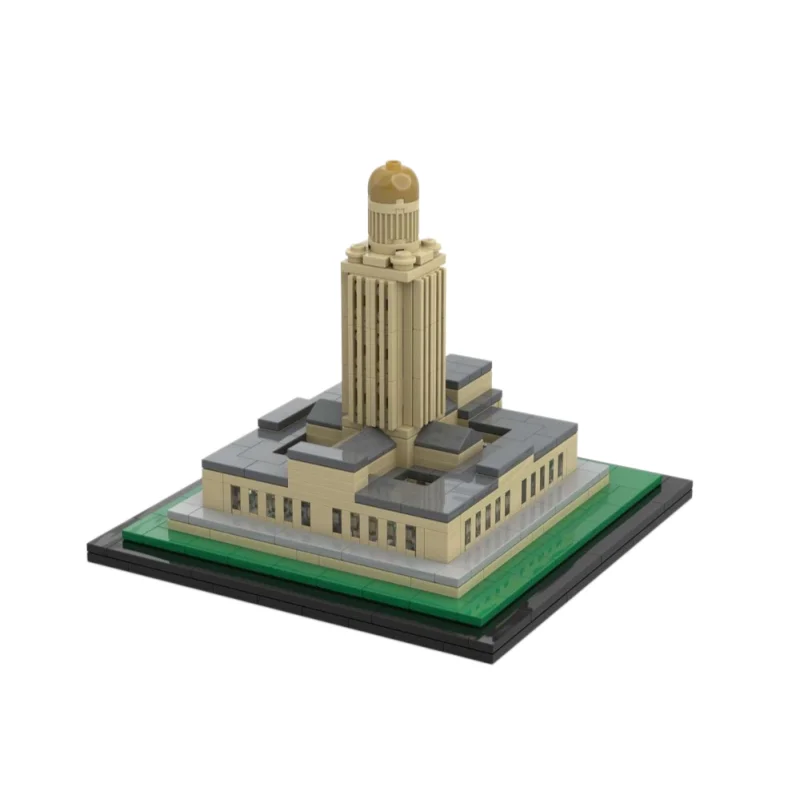 

Модель башни MOC - Набор строительных блоков из мелких деталей, 553 элемента - Подходит для всех любителей - Украшение для рабочего стола