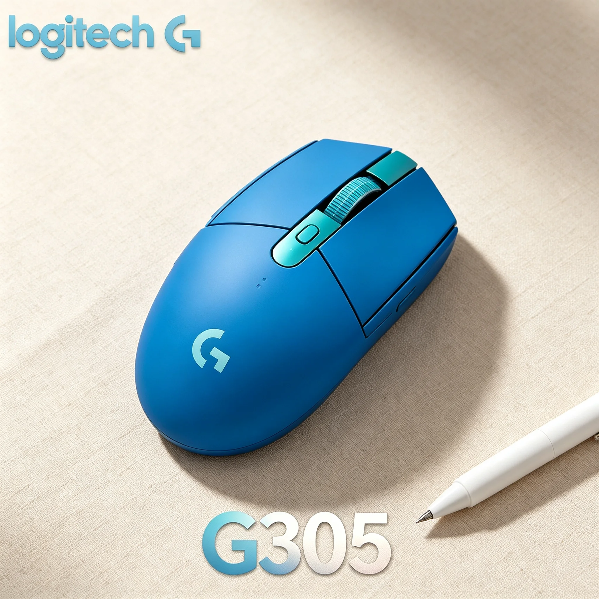 Logitech G305 Lightweight Esports Wireless Mouse 12000DPI High Precision Tracking 2.4G LIGHTSPEED For Laptop Desktop Game Office