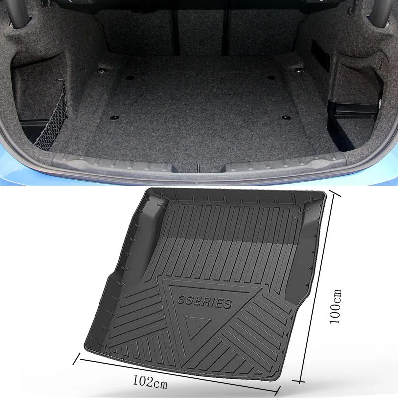 Custom Car Trunk Mat For BMW 3 series f30 M3 f80 2018 2019 2020 2012 2015 TPO Car Accessories Custom Cargo Liner