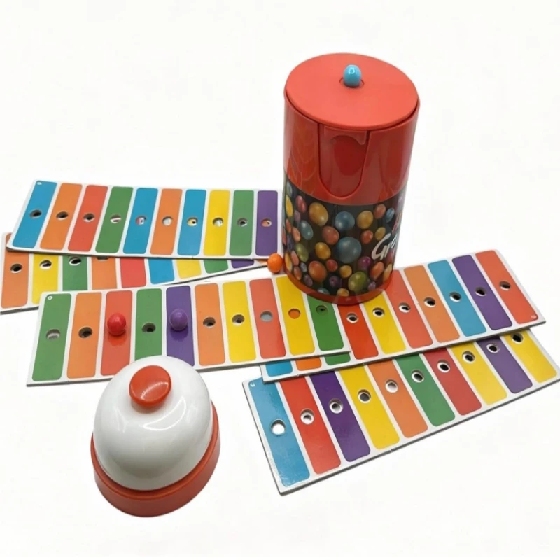Juego de mesa de Bingo con línea de color…