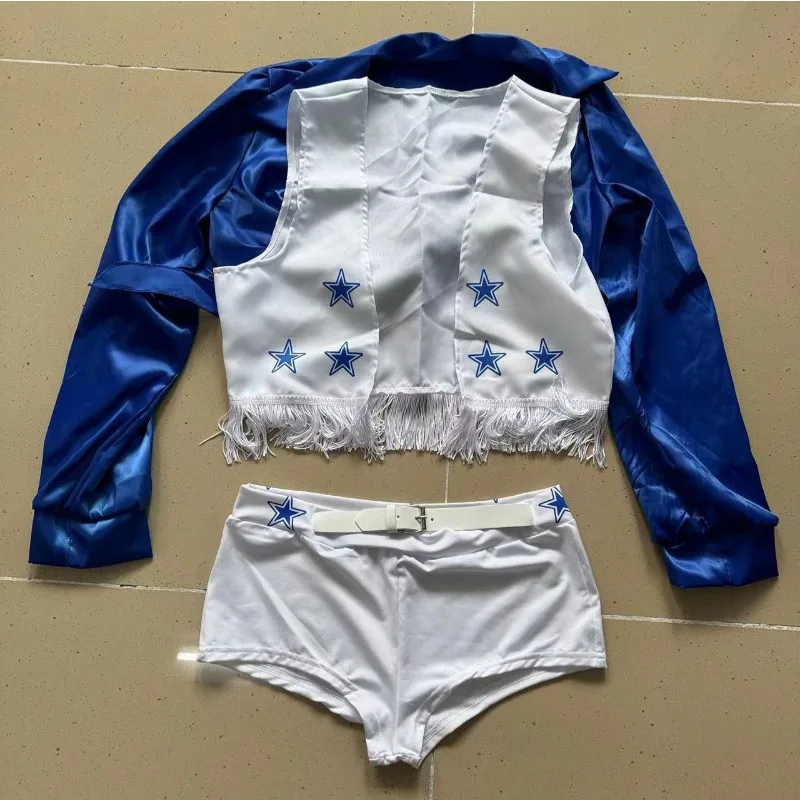 카니발 파티 소녀 치어리딩 역할 놀이 의상 고등학교 대회 치어리딩 댄스