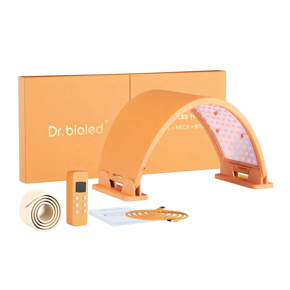 20252024 New Portable Flexible Silicone Infrared led PDT Machine For Facial Body Skin Therapy 8 Colors Adjustable LED for Skinca