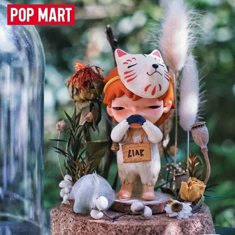 

POP MART Hirono The Other One Series Mystery Box Аниме Коллекция ПВХ Модель Настольные украшения Куклы Игрушки Оригинальная фигурка