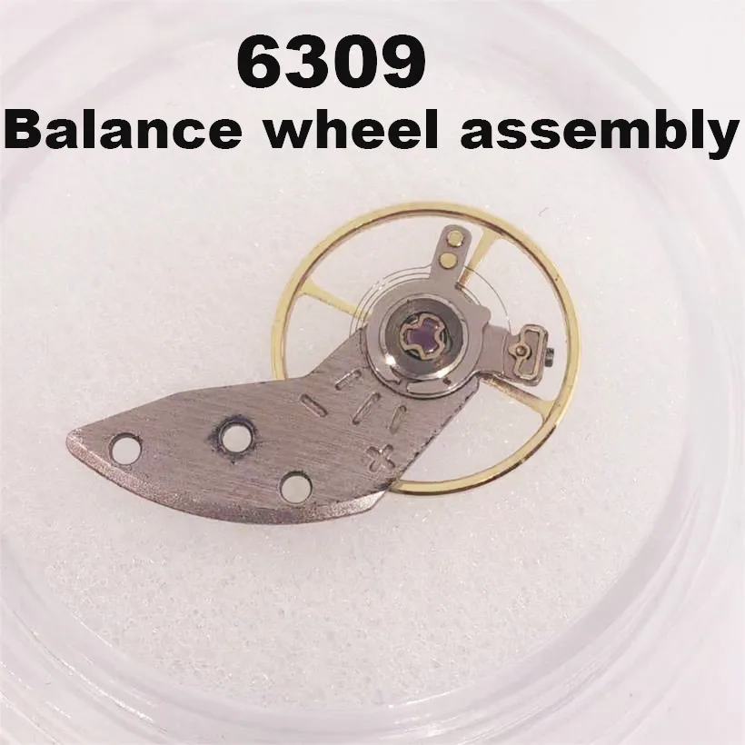 For 6309 Mechanical Movement Full Swing Balance Wheell Assembly 6319 Movement Original Disassembly Parts Watch Accessories