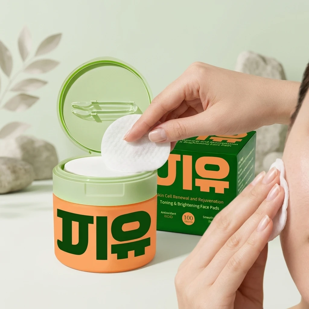 Centella Asiatica Cotton Pads Brightening Moisturize Anti Acne Anti Wrinkle Soothing Sensitive Skin Korea Skin Care Facial Mask