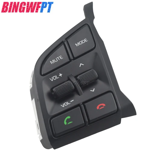 Imagen 2 del producto Botones de volante BINGWFPT para Hyundai Tucson 2015-2019 interruptor de botón de Control de crucero del volante 96720D3200