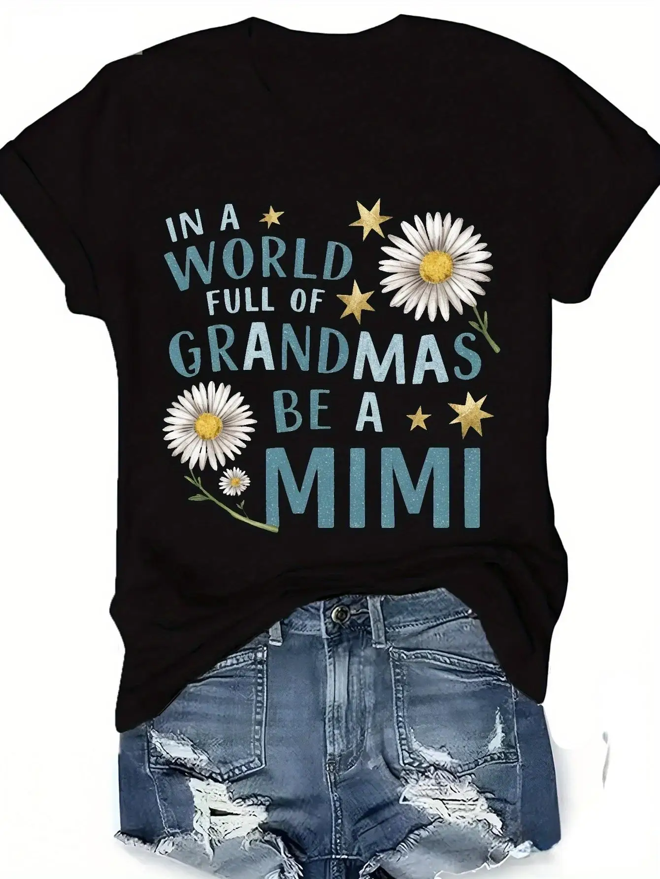 

Luxury Party Festival Wear Animal Letter Pattern Popular, 100% Cotton Regular Fit Short Sleeve Round Neck Casual Top for Adults