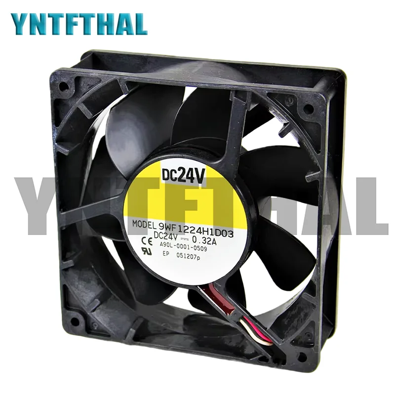 

New For 9WF0424H6D01 DC24V 0.11A 4020 4CM Three Lines Cooling Fan