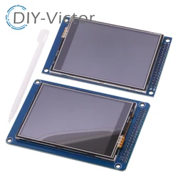 Écran d'affichage technique LCD avec pilote d'écran tactile, série TFT éventuelles I, IC ILI9341 pour MCU, 3.2 pouces, 320x240