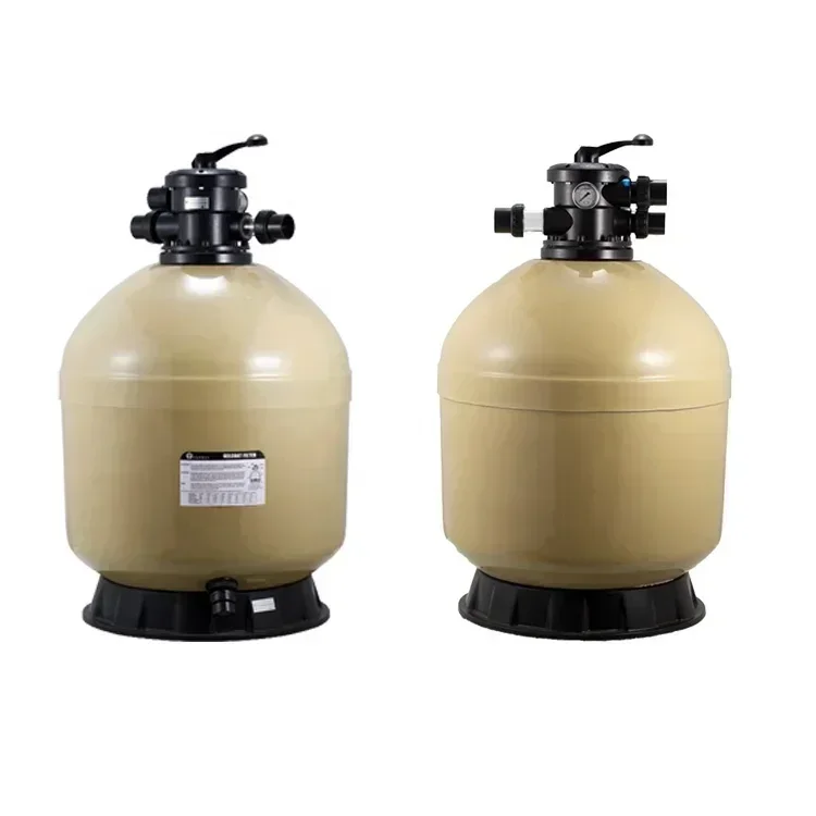 Fiberglass Sand Filter Pump Top Mounted Above Ground Swimming Pool Filters