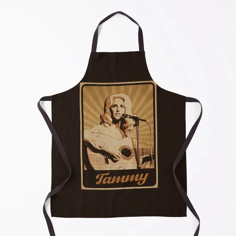 Tammy Country Music Apron for women with pocket Dress Apron