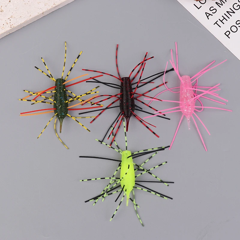 Fishing Soft Baits Swimbait Soft Plastic Lure For Ned Rig Plastic Lures Bass Stick Swimbait Crawfish Lures Artificial Tackle