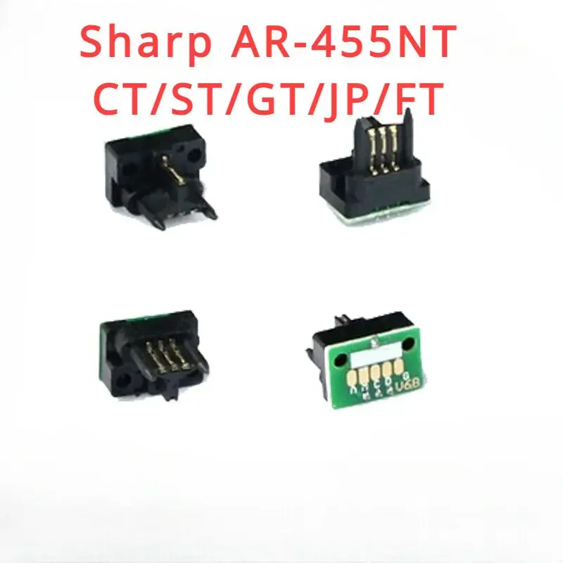 4 ชิ้น (AR-455NTCT/ST/GT/JP/FT) ชิปหมึกสำหรับชาร์ป AR M351N,M451N,455,456,M451U,M351U,MX-M350,MX-M450