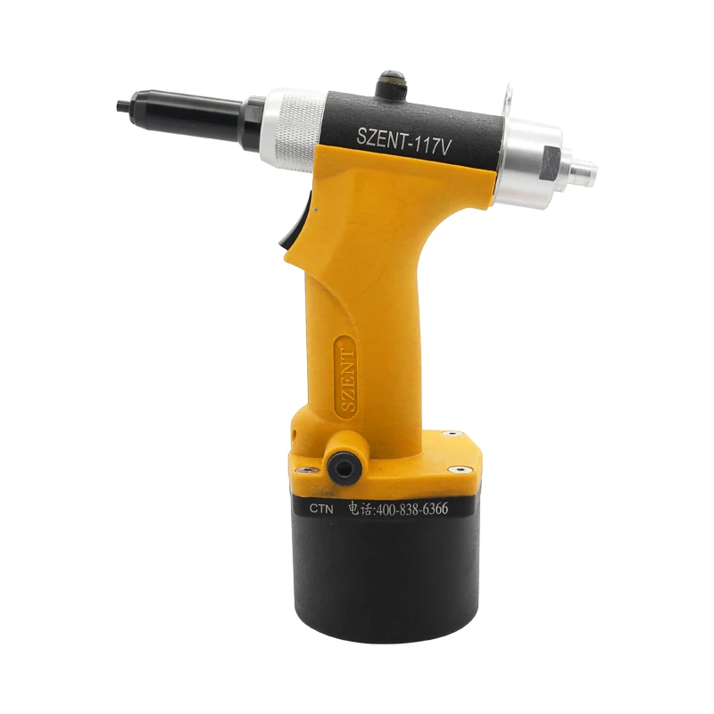 Pneumatic Air Riveter Gun Special Gun For Automatic Nailer Installation Tool Powered Setting Kit Machine