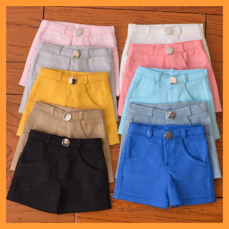 

【Only Clothes】1/3 1/4 1/6 Scale Casual Slim Hot Pants Mini Shorts for ID75 Normal/Strong Uncle Big Dolls